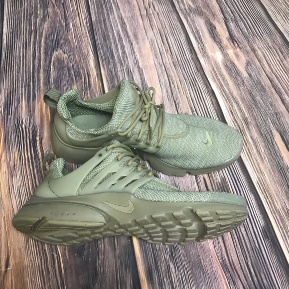 nike air presto premium olive green